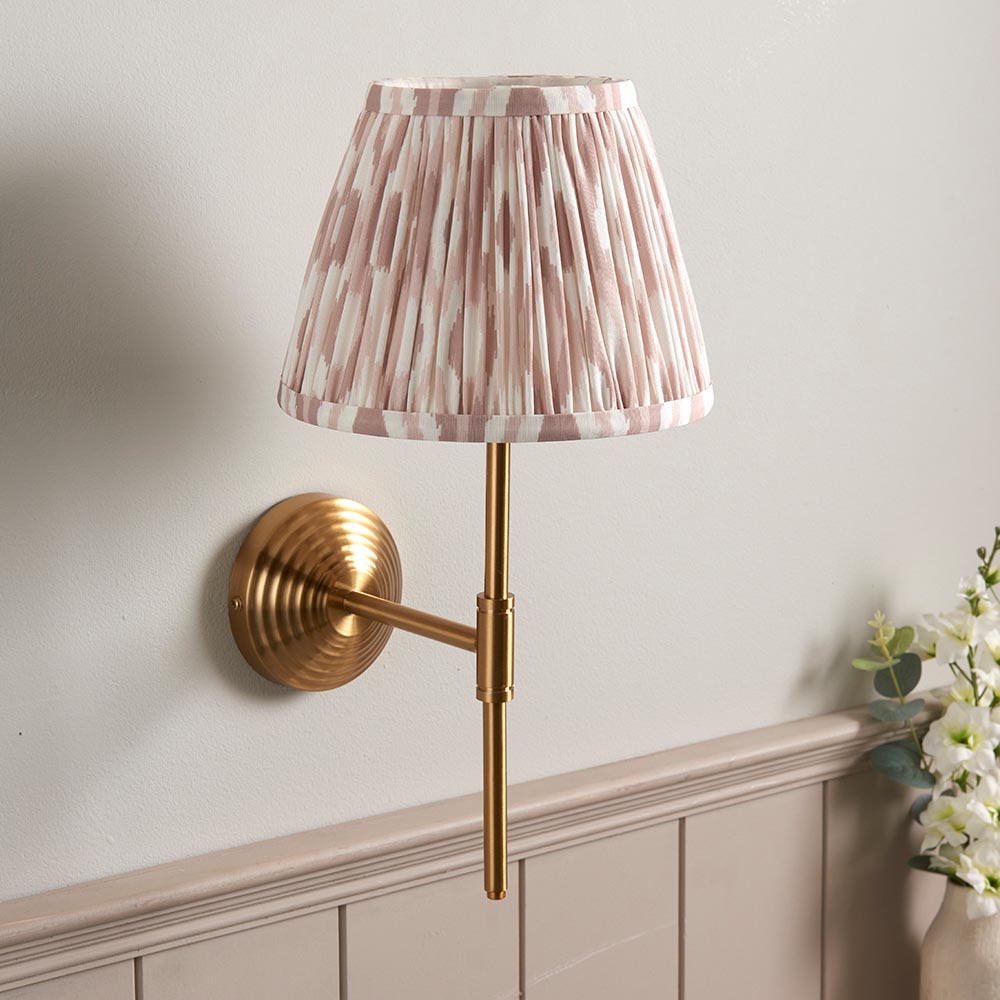 Obelisk T Bar & Ikat 20cm Neutral shade - Comet Lighting