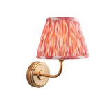 Step Arc & Ikat 20cm Coral pink shade - Comet Lighting