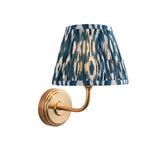 Step Arc & Ikat 20cm Marlin blue shade - Comet Lighting