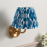 Step Arc & Ikat 20cm Marlin blue shade - Comet Lighting