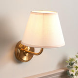 Step Arc & Ivy 20cm Vintage white shade - Comet Lighting