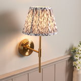 Step T Bar & Leaf 20cm Pearl grey shade - Comet Lighting