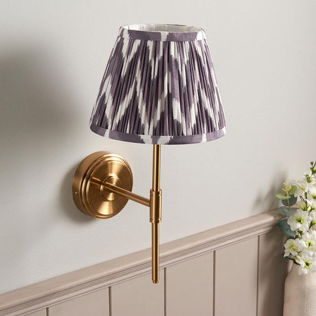 Step T Bar & Zigzag 20cm Pearl grey shade - Comet Lighting