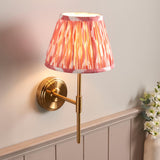 Step T Bar & Ikat 20cm Coral pink shade - Comet Lighting