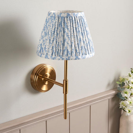 Step T Bar & Leaf 20cm Shell bay blue shade - Comet Lighting