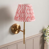 Step T Bar & Ripple 20cm Coral pink shade - Comet Lighting