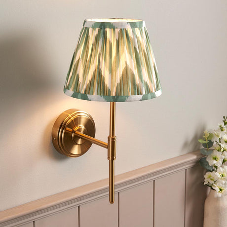 Step T Bar & Zigzag 20cm Cotswold green shade - Comet Lighting