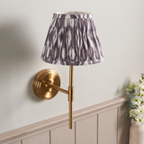 Step T Bar & Ikat 20cm Pearl grey shade - Comet Lighting