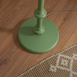 Wooden Green Carnaby & Leaf 35cm Pearl grey shade