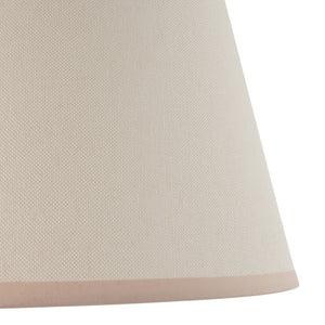 Wooden Green Carnaby & Ivy 35cm Vintage white shade - Comet Lighting