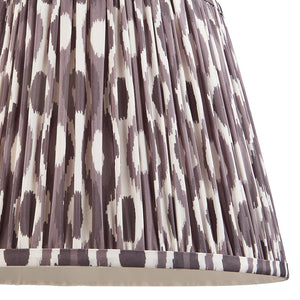 Wooden Green Carnaby & Ikat 35cm Pearl grey shade - Comet Lighting