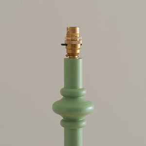 Wooden Green Carnaby & Ikat 35cm Marlin blue shade - Comet Lighting