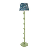 Wooden Green Carnaby & Ikat 35cm Marlin blue shade