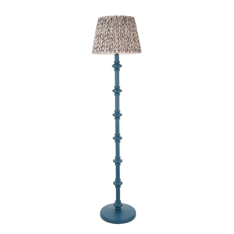 Wooden Blue Carnaby & Leaf 35cm Pearl grey shade