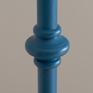 Wooden Blue Carnaby & Ikat 35cm Marlin blue shade - Comet Lighting