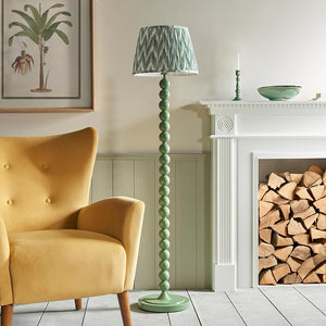 Gloss Green Higgledy & Zigzag 35cm Cotswold green shade - Comet Lighting