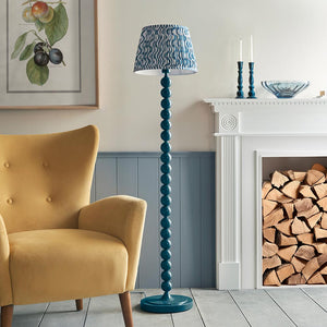Gloss Blue Higgledy & Ripple 35cm Marlin blue shade - Comet Lighting