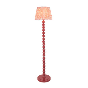 Gloss Pink Higgledy & Ripple 35cm Coral pink shade - Comet Lighting
