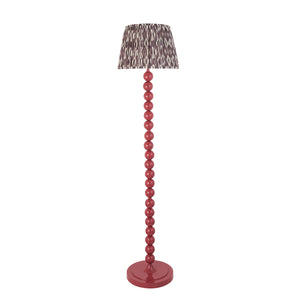 Gloss Pink Higgledy & Ikat 35cm Pearl grey shade - Comet Lighting