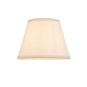 Higgledy & Ivy 20cm Vintage white shade - Comet Lighting