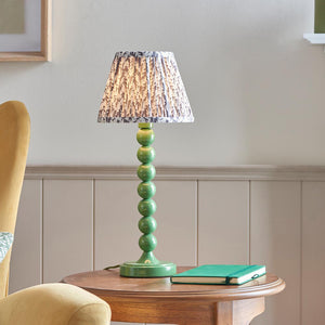 Gloss Green Higgledy & Leaf 20cm Pearl grey shade - Comet Lighting