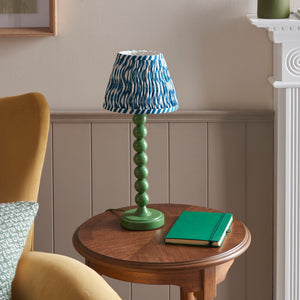 Gloss Green Higgledy & Ripple 20cm Marlin blue shade - Comet Lighting