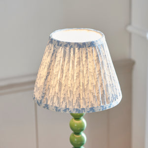 Gloss Green Higgledy & Leaf 20cm Shell bay blue shade - Comet Lighting