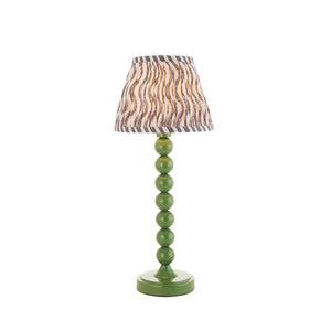 Gloss Green Higgledy & Ripple 20cm Pearl grey shade - Comet Lighting