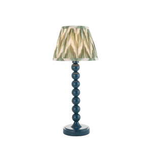 Gloss Blue Higgledy & Zigzag 20cm Cotswold green shade - Comet Lighting