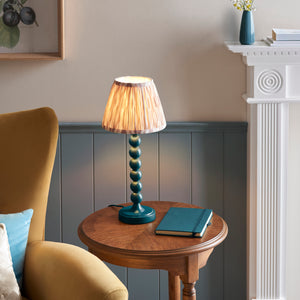 Gloss Blue Higgledy & Ikat 20cm Neutral shade - Comet Lighting