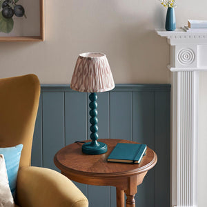 Gloss Blue Higgledy & Ikat 20cm Neutral shade - Comet Lighting