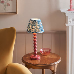 Gloss Pink Higgledy & Ripple 20cm Marlin blue shade - Comet Lighting