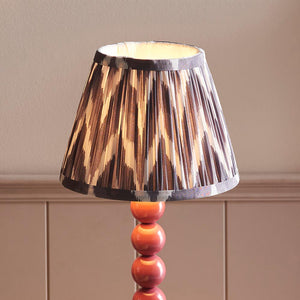 Gloss Pink Higgledy & Zigzag 20cm Pearl grey shade - Comet Lighting