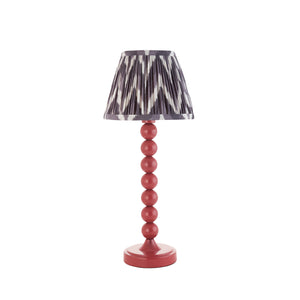 Gloss Pink Higgledy & Zigzag 20cm Pearl grey shade - Comet Lighting