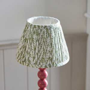 Gloss Pink Higgledy & Leaf 20cm Herb garden green shade - Comet Lighting