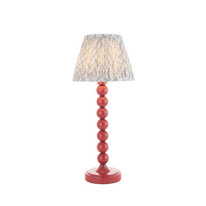 Gloss Pink Higgledy & Leaf 20cm Shell bay blue shade - Comet Lighting
