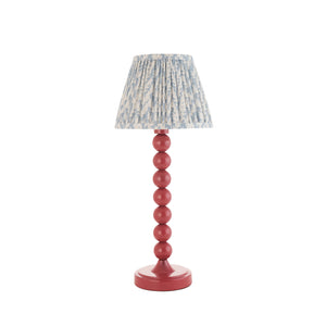 Gloss Pink Higgledy & Leaf 20cm Shell bay blue shade - Comet Lighting