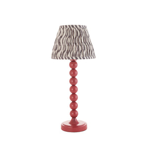 Gloss Pink Higgledy & Ripple 20cm Pearl grey shade - Comet Lighting