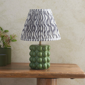 Bobble & Ripple 25cm Pearl grey shade - Comet Lighting