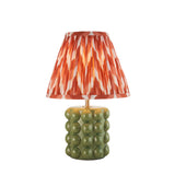 Bobble & Zigzag 25cm Apricot orange shade