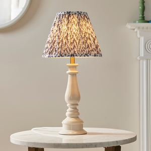 Myrtle & Leaf 25cm Pearl grey shade - Comet Lighting
