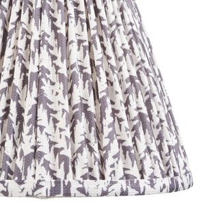 Myrtle & Leaf 25cm Pearl grey shade - Comet Lighting
