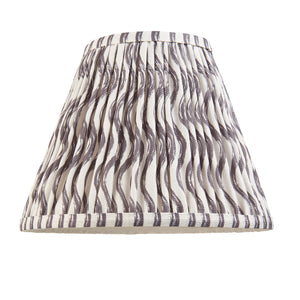 Myrtle & Ripple 25cm Pearl grey shade - Comet Lighting