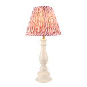 Myrtle & Ripple 25cm Coral pink shade - Comet Lighting