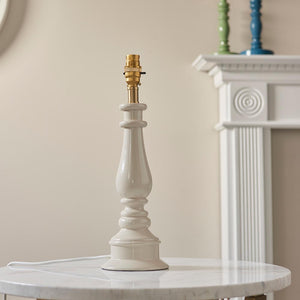 Myrtle & Ikat 25cm Pearl grey shade - Comet Lighting