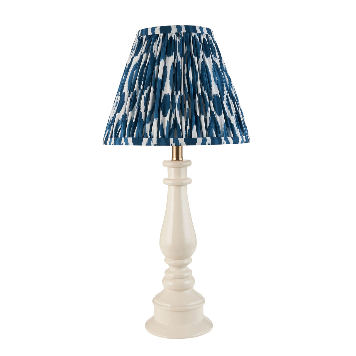 Myrtle & Ikat 25cm Marlin blue shade