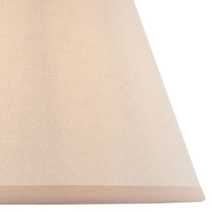 Myrtle & Ivy 25cm Vintage white shade - Comet Lighting