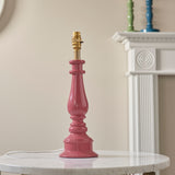 Gloss Pink Myrtle & Zigzag 25cm Pearl grey shade