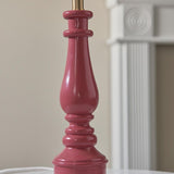 Gloss Pink Myrtle & Zigzag 25cm Pearl grey shade