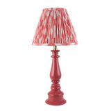 Gloss Pink Myrtle & Ikat 25cm Coral pink shade